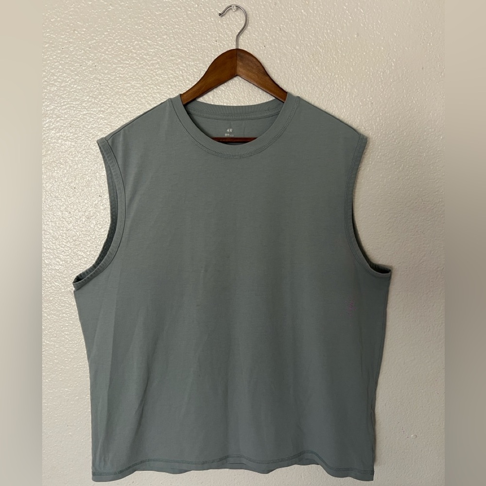 H&M Coolmax Regular Fit Shirt in Gray